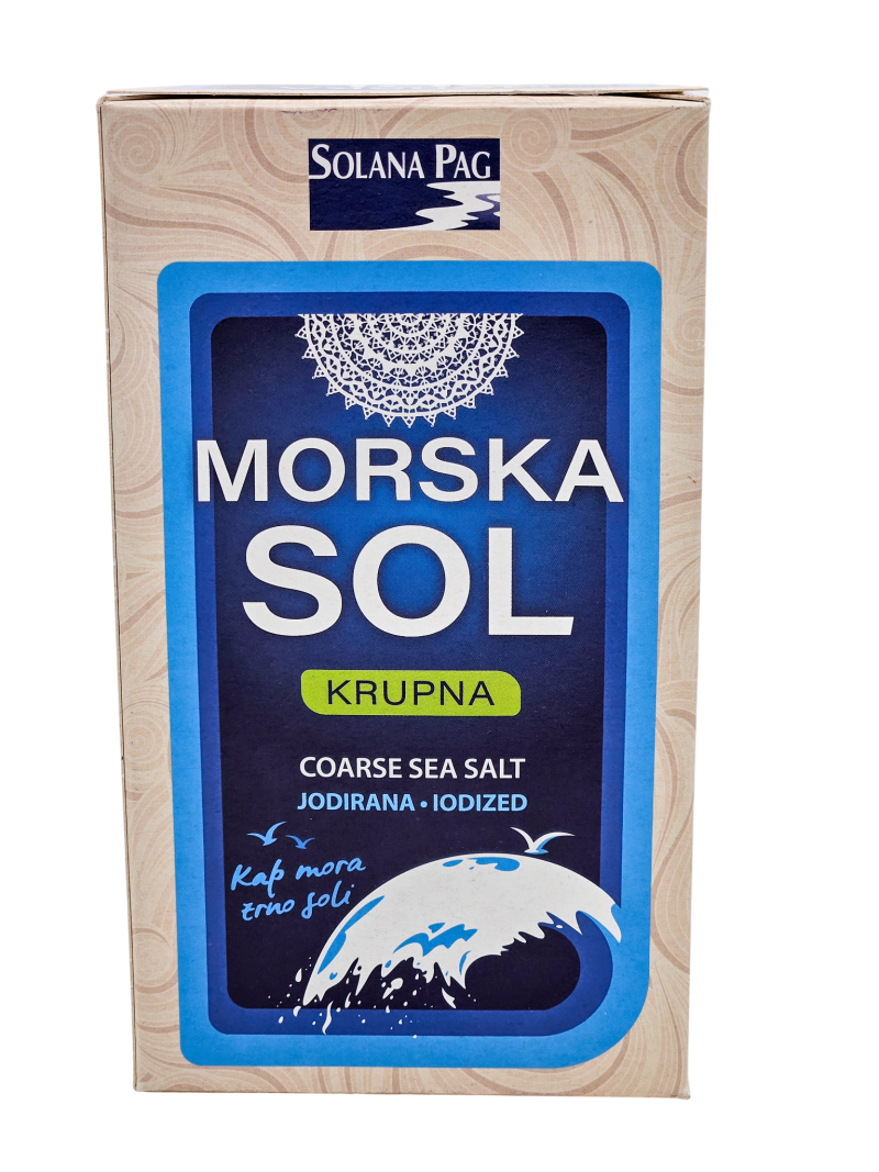 Krupna morska sol, kutija 1kg - Slika 2