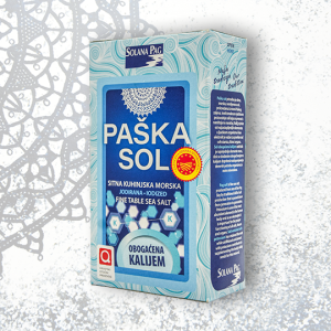 Sitna morska sol obogaćena kalijem 1 kg